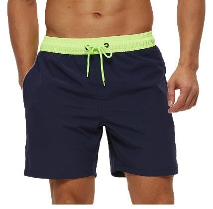 Waist Headband Pocket Zipper Drawstring Shorts