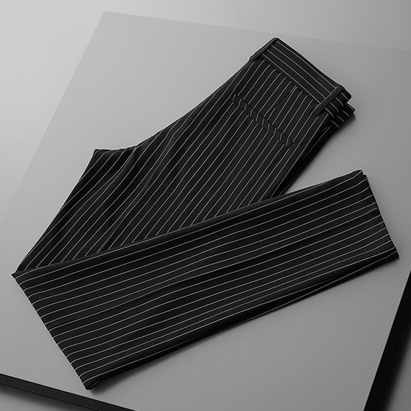 Loose Men's Draping Suit Pants