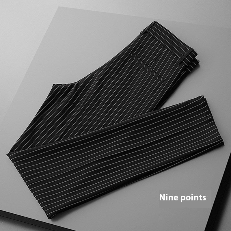 Loose Men's Draping Suit Pants