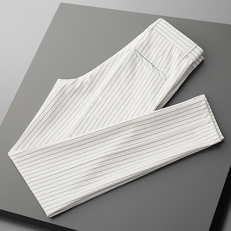 Loose Men's Draping Suit Pants