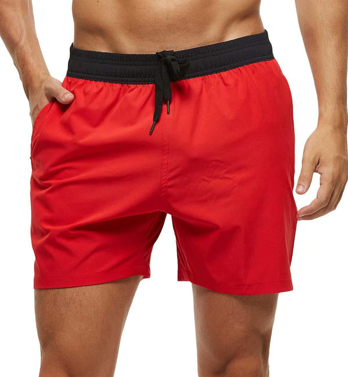 Waist Headband Pocket Zipper Drawstring Shorts