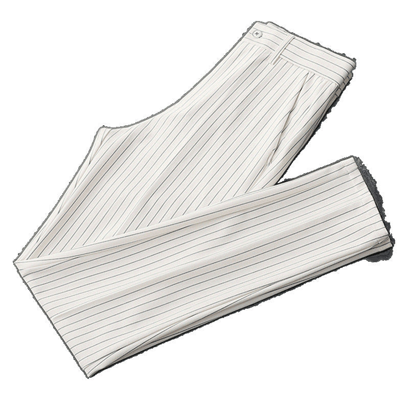 Loose Men's Draping Suit Pants