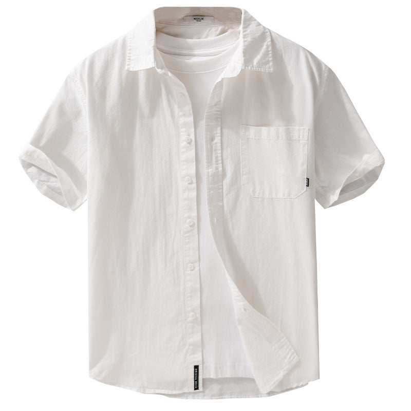 Summer Menswear  Short Sleeve Shirt